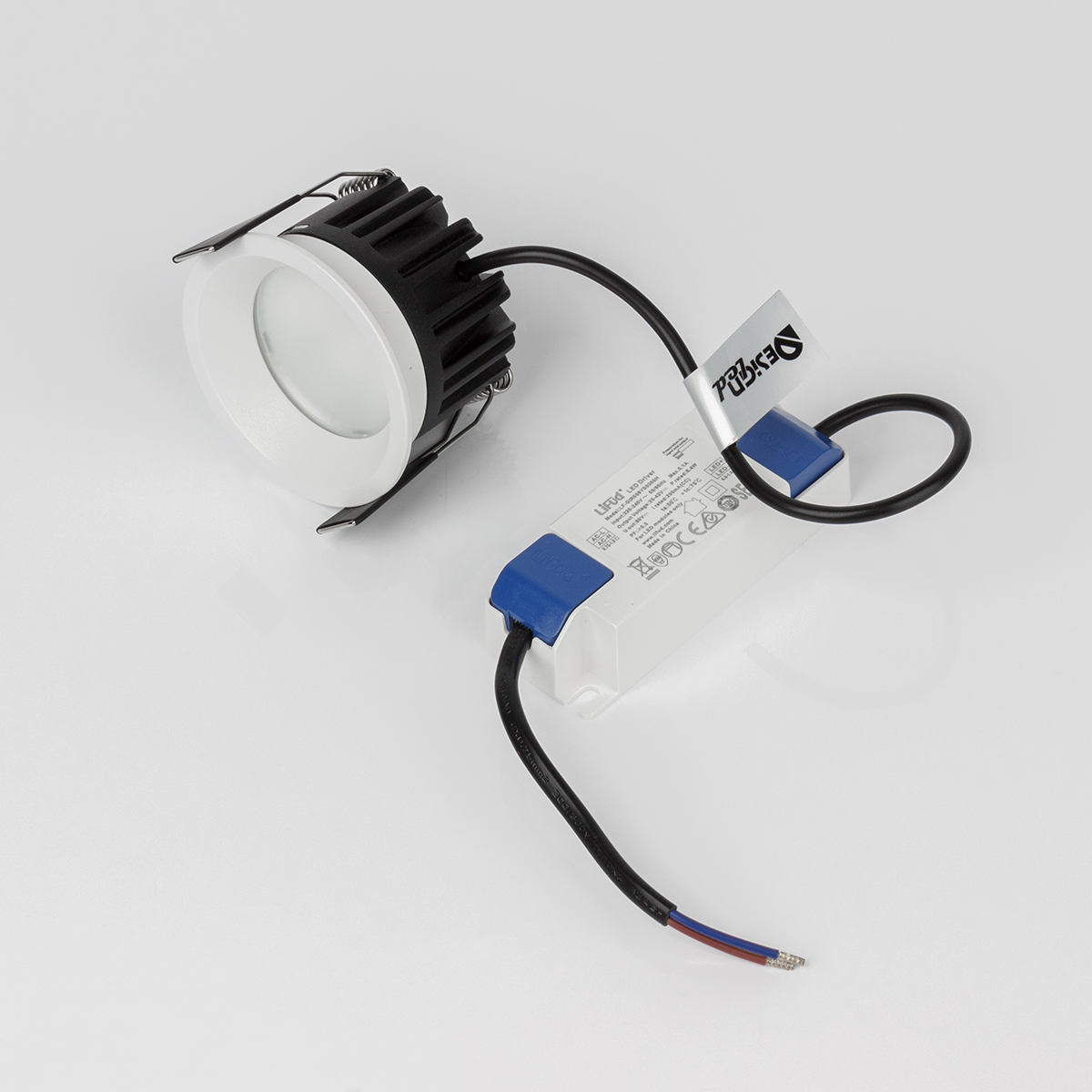 Точечный встраиваемый светильник DesignLed DL-RE 020295, цвет белый - фото 4