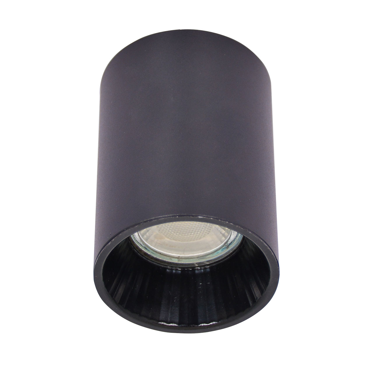 Точечный накладной светильник De Markt ПРАЙМ 850010901, цвет чёрный