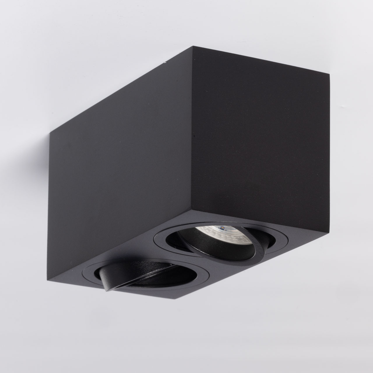 Точечный накладной светильник De Markt ПРАЙМ 850011402, цвет чёрный - фото 3