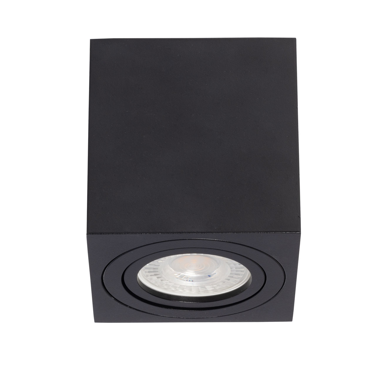 Точечный накладной светильник De Markt ПРАЙМ 850011701, цвет чёрный