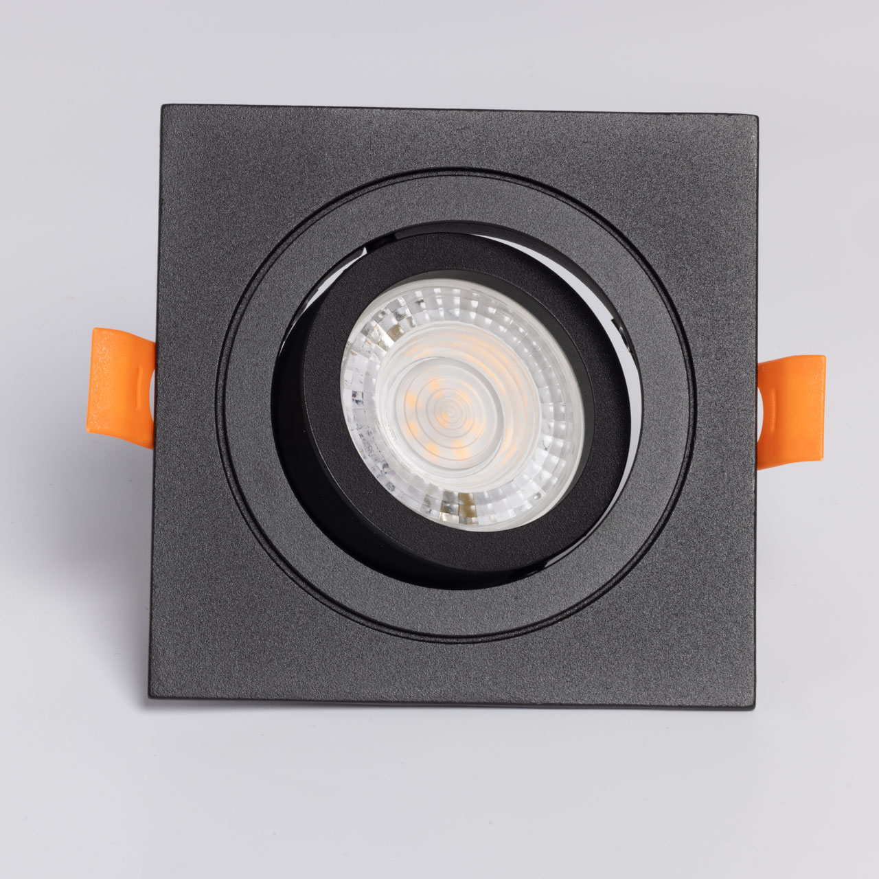 Точечный встраиваемый светильник De Markt ПРАЙМ 850012701, цвет чёрный - фото 4