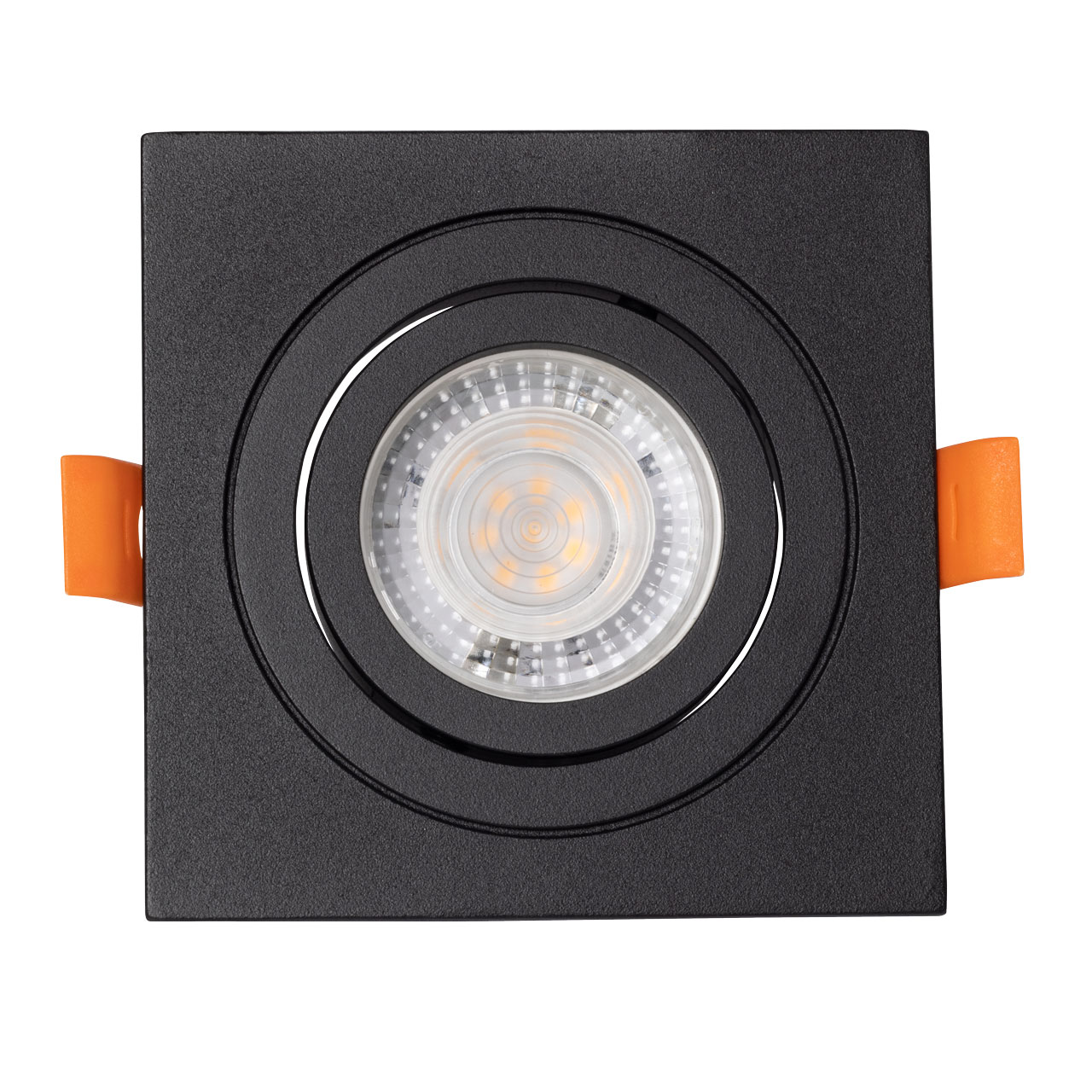 Точечный встраиваемый светильник De Markt ПРАЙМ 850012701, цвет чёрный