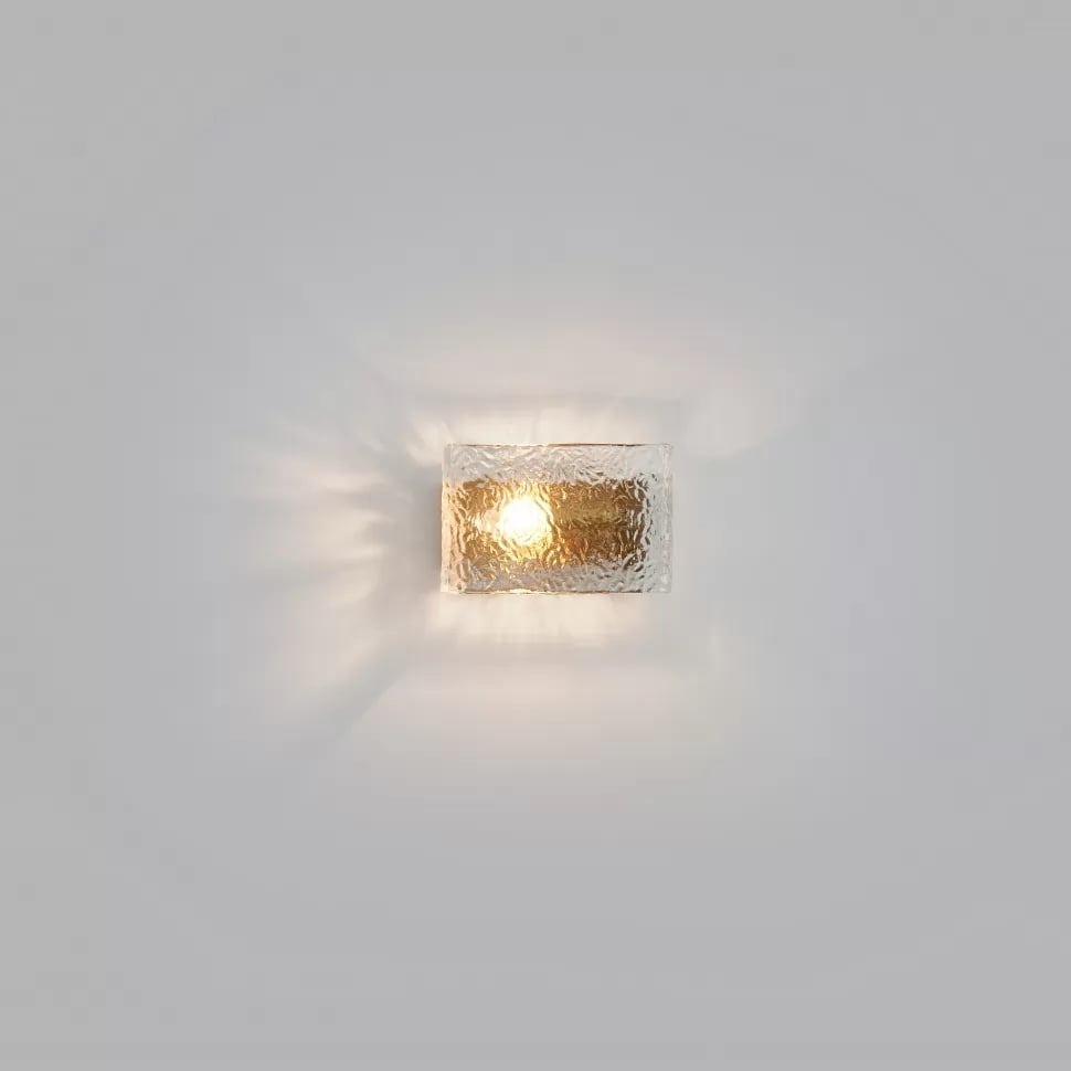 Настенный светильник iLamp DALLAS W2078-1 BR, цвет прозрачный - фото 1