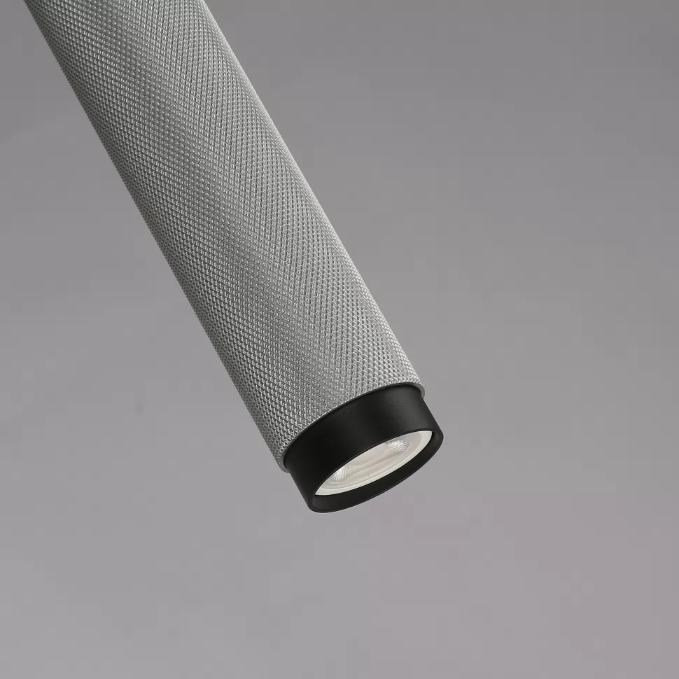 Точечный подвесной светильник iLedex DELTA 2366-1 BK+SL, цвет чёрный 2366-1 BK+SL - фото 4
