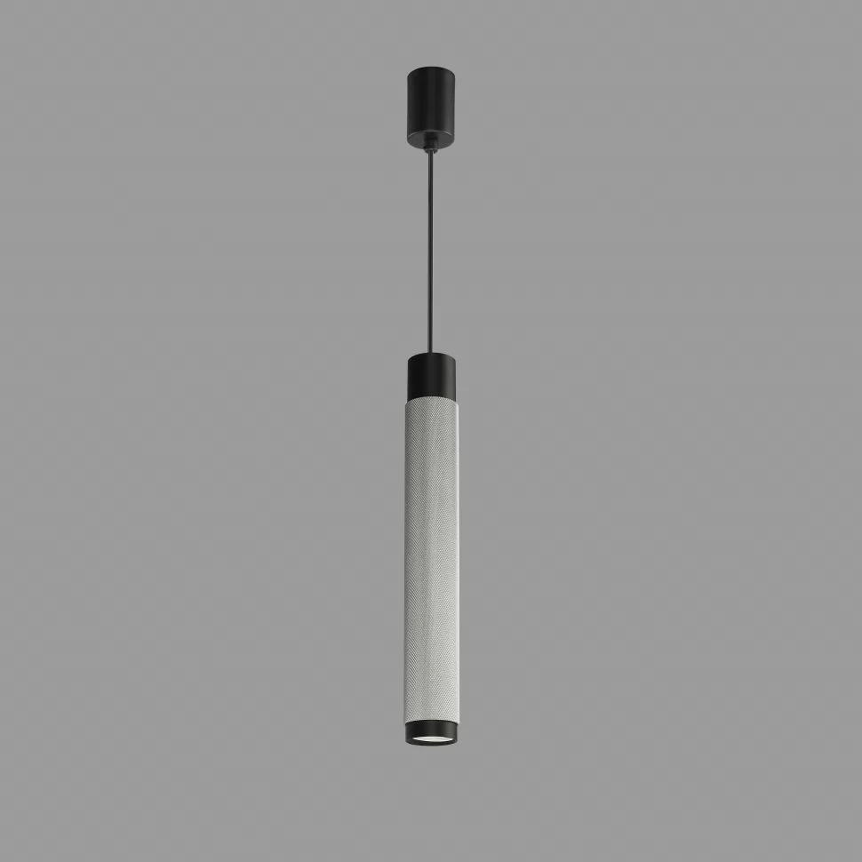 Точечный подвесной светильник iLedex DELTA 2366-1 BK+SL, цвет чёрный