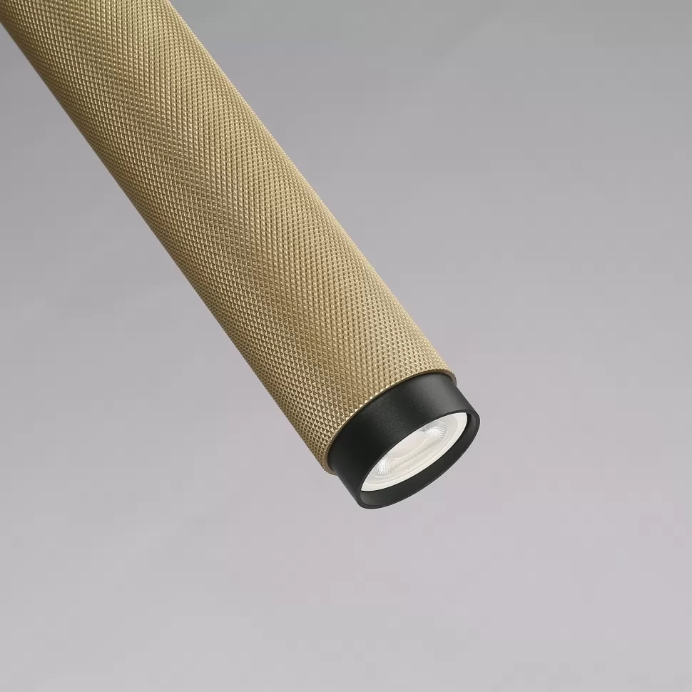 Точечный подвесной светильник iLedex DELTA 2366-1 BK+BR, цвет чёрный 2366-1 BK+BR - фото 3