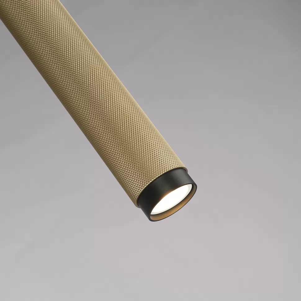 Точечный подвесной светильник iLedex DELTA 2366-1 BK+BR, цвет чёрный 2366-1 BK+BR - фото 4