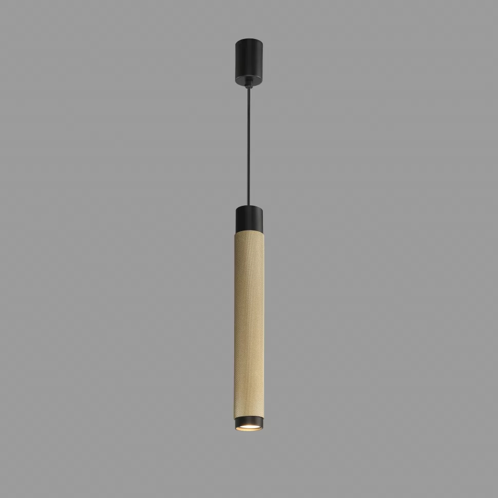 Точечный подвесной светильник iLedex DELTA 2366-1 BK+BR, цвет чёрный
