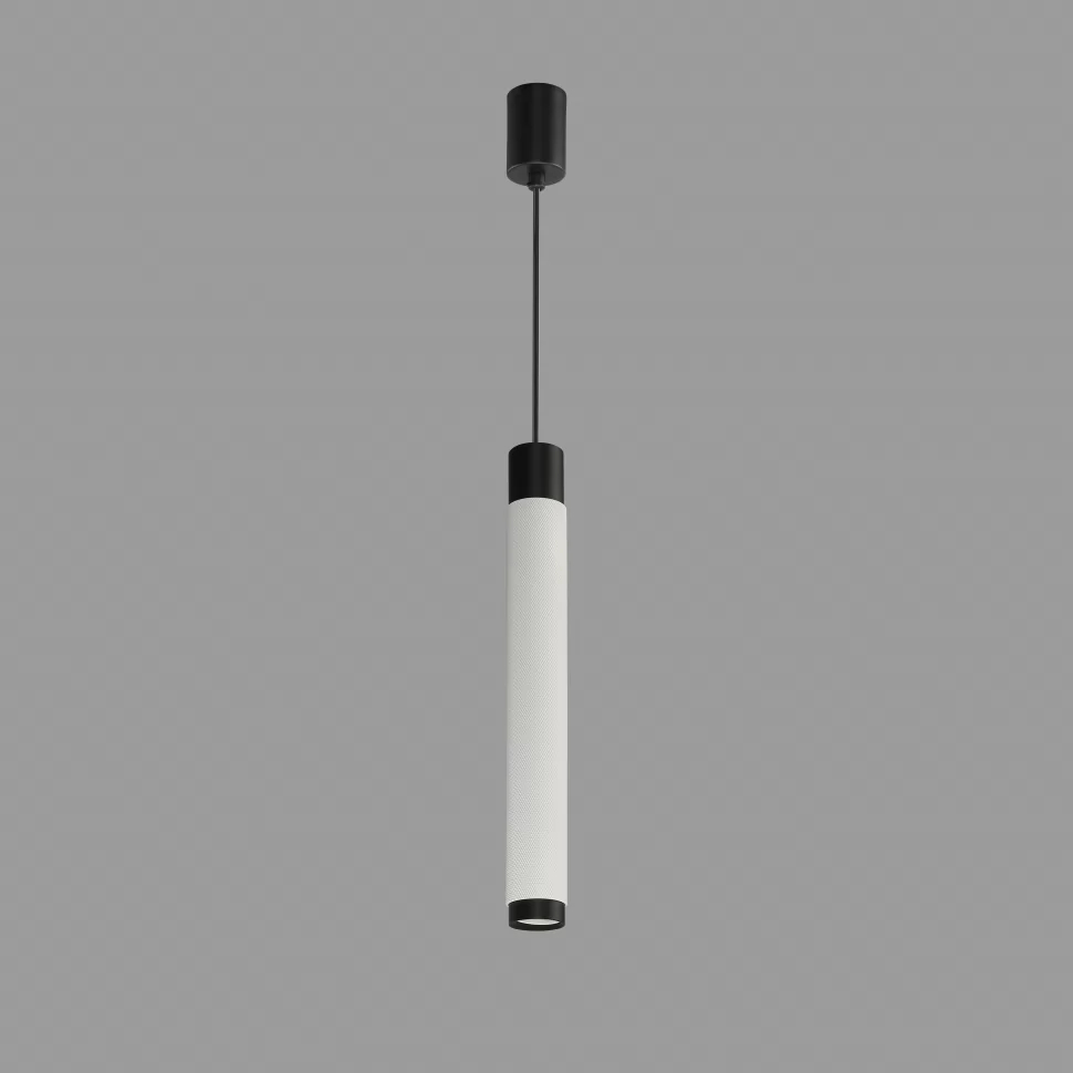 Точечный подвесной светильник iLedex DELTA 2366-1 BK+WH, цвет чёрный