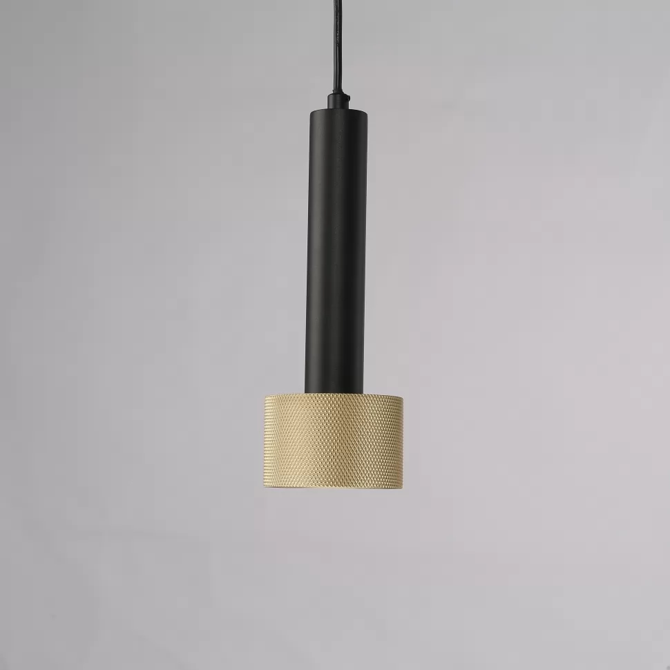 Точечный подвесной светильник iLedex DELTA 2362-1 BK+BR, цвет чёрный 2362-1 BK+BR - фото 3