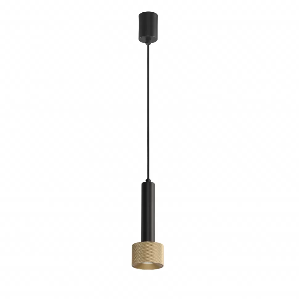 Точечный подвесной светильник iLedex DELTA 2362-1 BK+BR, цвет чёрный 2362-1 BK+BR - фото 1
