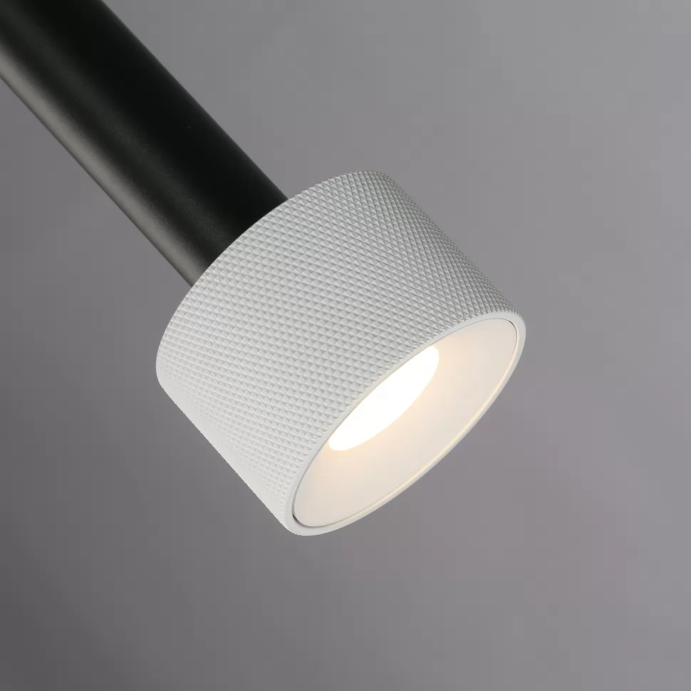 Точечный подвесной светильник iLedex DELTA 2362-1 BK+WH, цвет чёрный 2362-1 BK+WH - фото 3