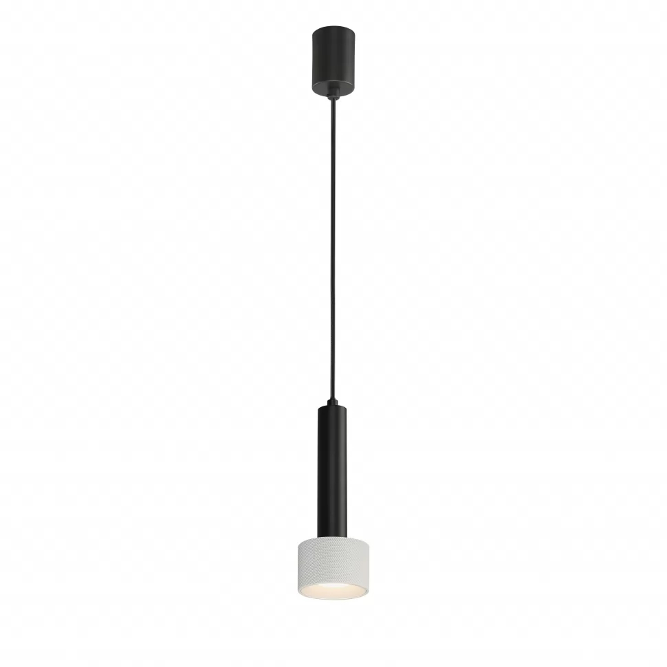 Точечный подвесной светильник iLedex DELTA 2362-1 BK+WH, цвет чёрный 2362-1 BK+WH - фото 1