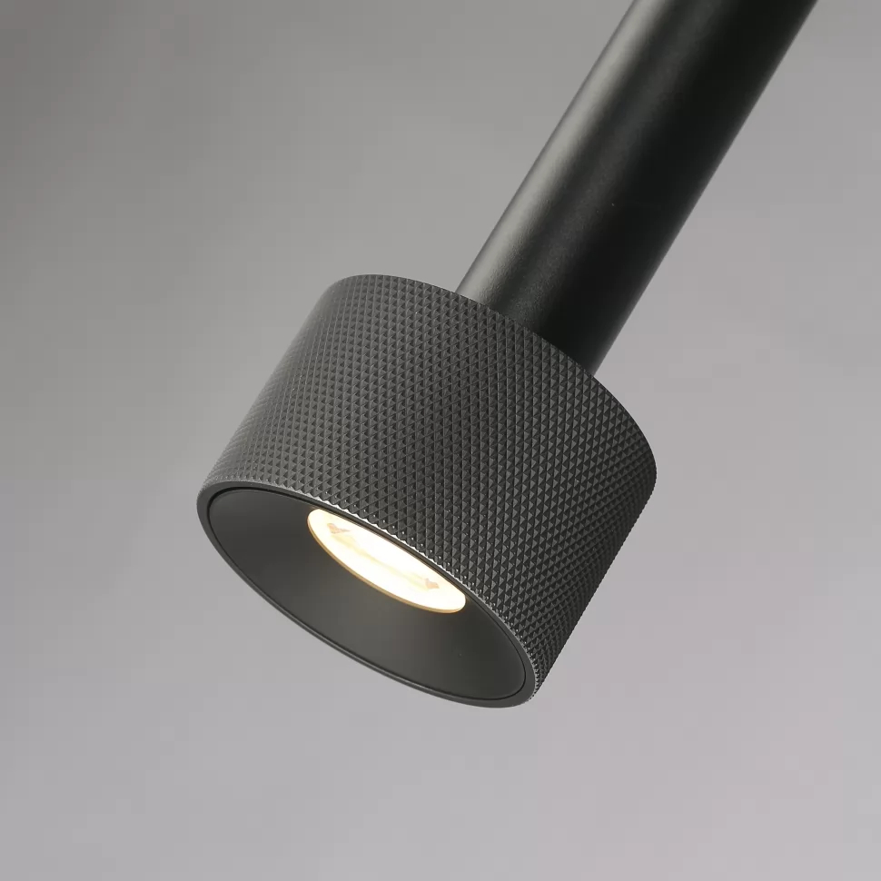 Точечный подвесной светильник iLedex DELTA 2362-1 BK+GRP, цвет чёрный 2362-1 BK+GRP - фото 3