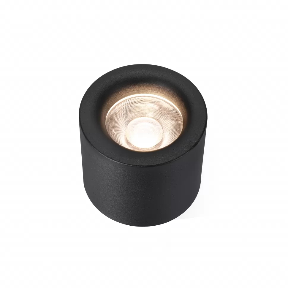 Точечный накладной светильник iLedex METRICA 113-12W-D100-4000K-24DG-BK, цвет чёрный - фото 2
