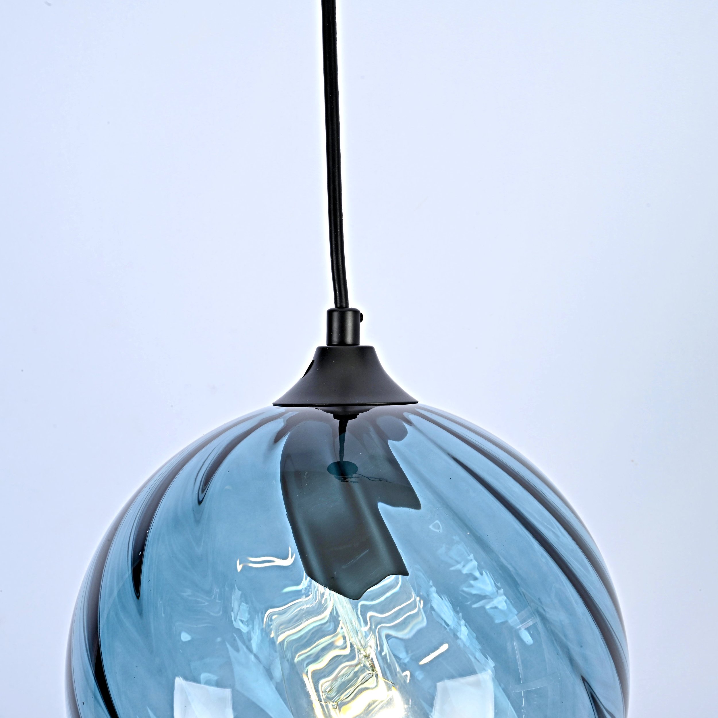 Подвесной светильник Imperiumloft CL RIB 219459-26, цвет голубой - фото 3