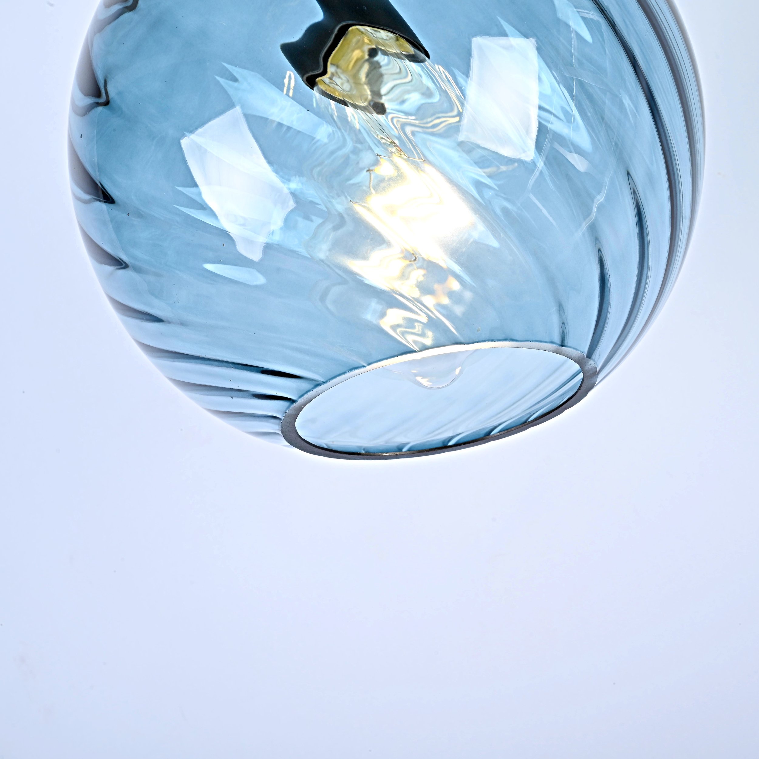 Подвесной светильник Imperiumloft CL RIB 219459-26, цвет голубой - фото 4