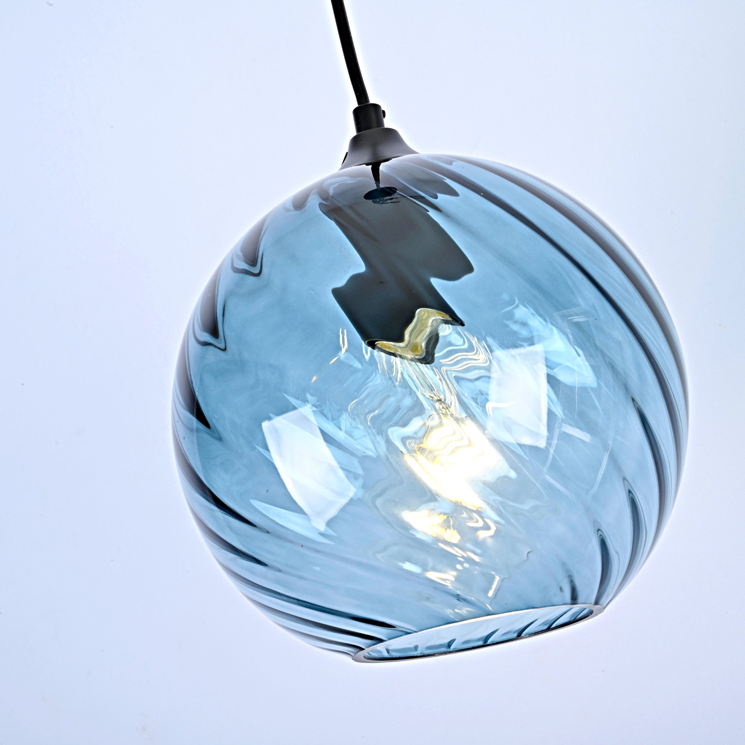 Подвесной светильник Imperiumloft CL RIB 219459-26, цвет голубой - фото 5
