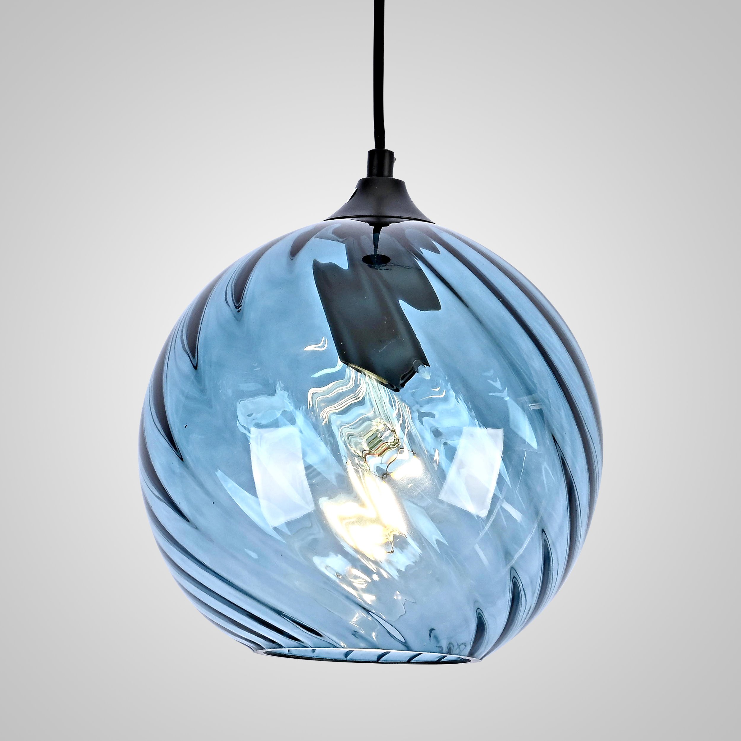 Подвесной светильник Imperiumloft CL RIB 219459-26, цвет голубой - фото 1