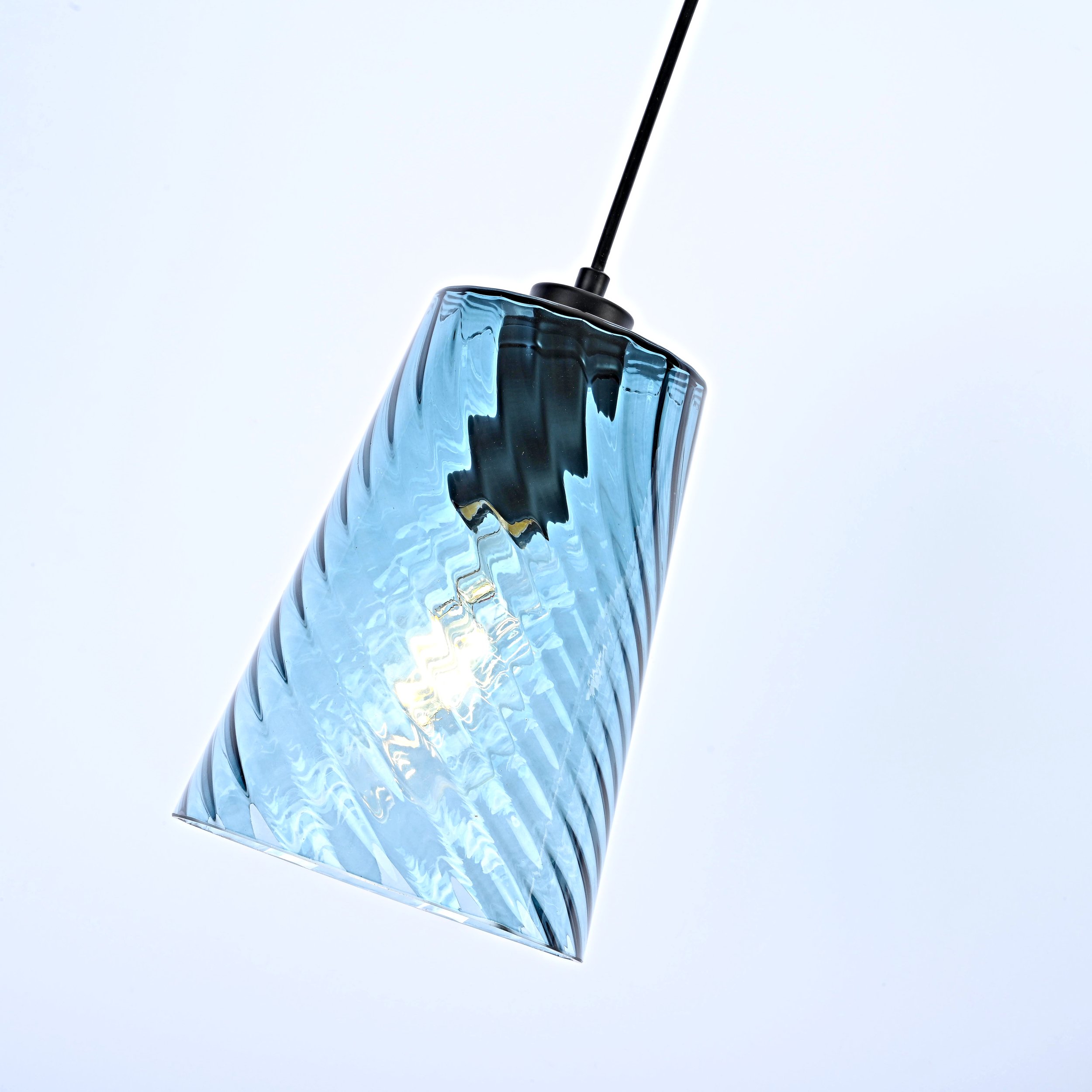 Подвесной светильник Imperiumloft CL RIB 219460-26, цвет голубой - фото 3