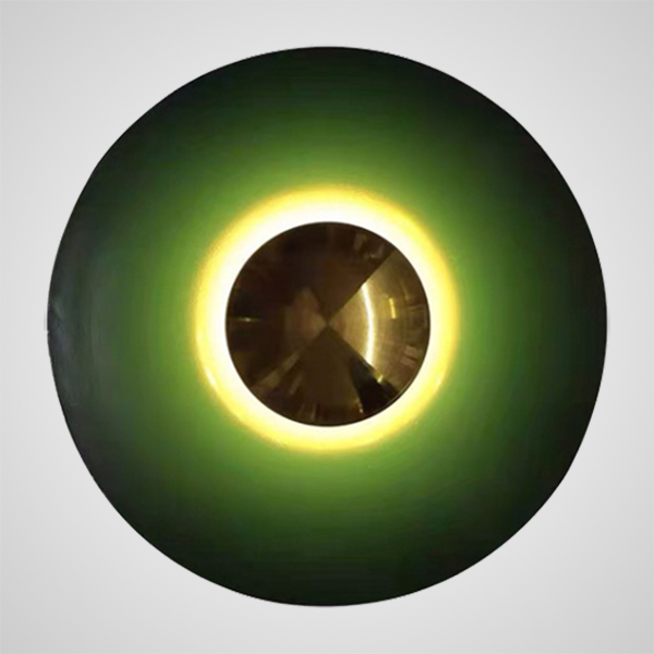 Настенный светильник Imperiumloft ALESTA 209038-23, цвет зелёный