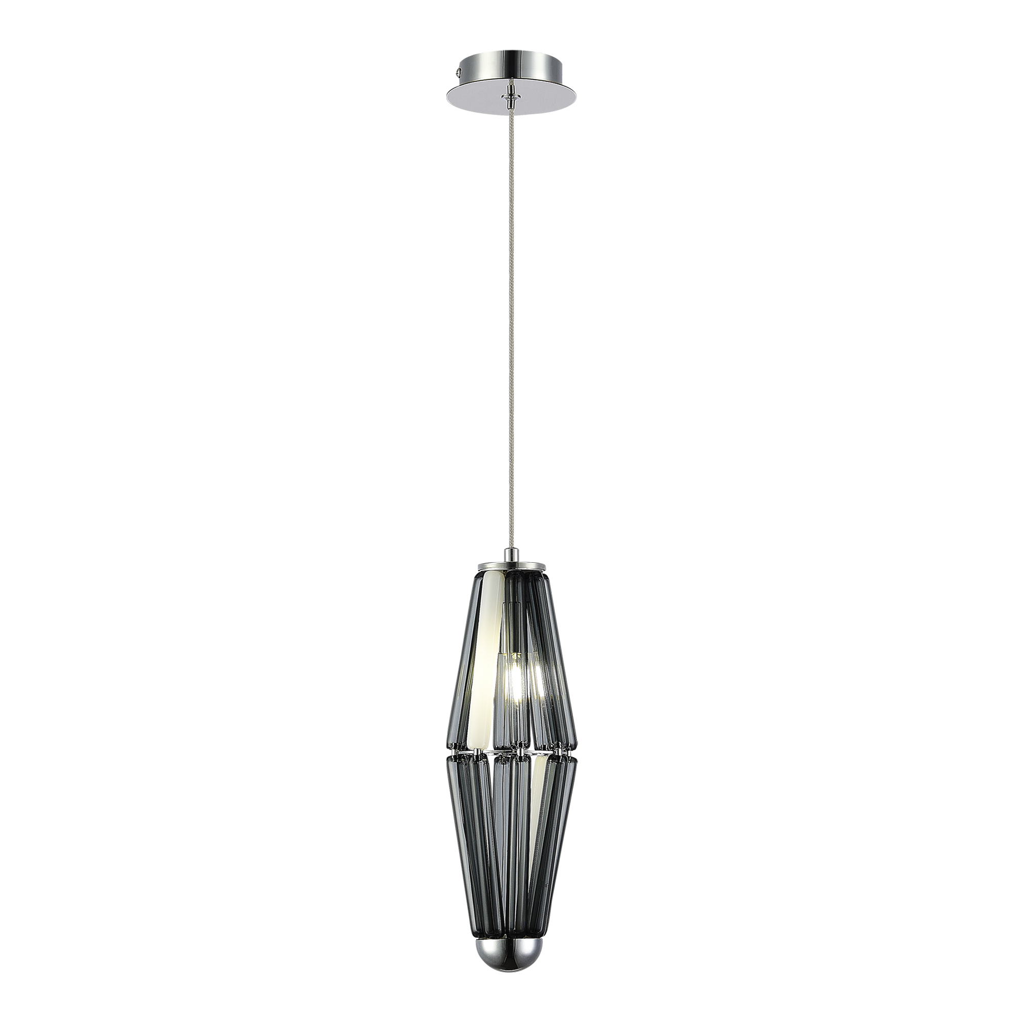 Подвесной светильник ST Luce CIARA SL1242.103.01, цвет серый - фото 1