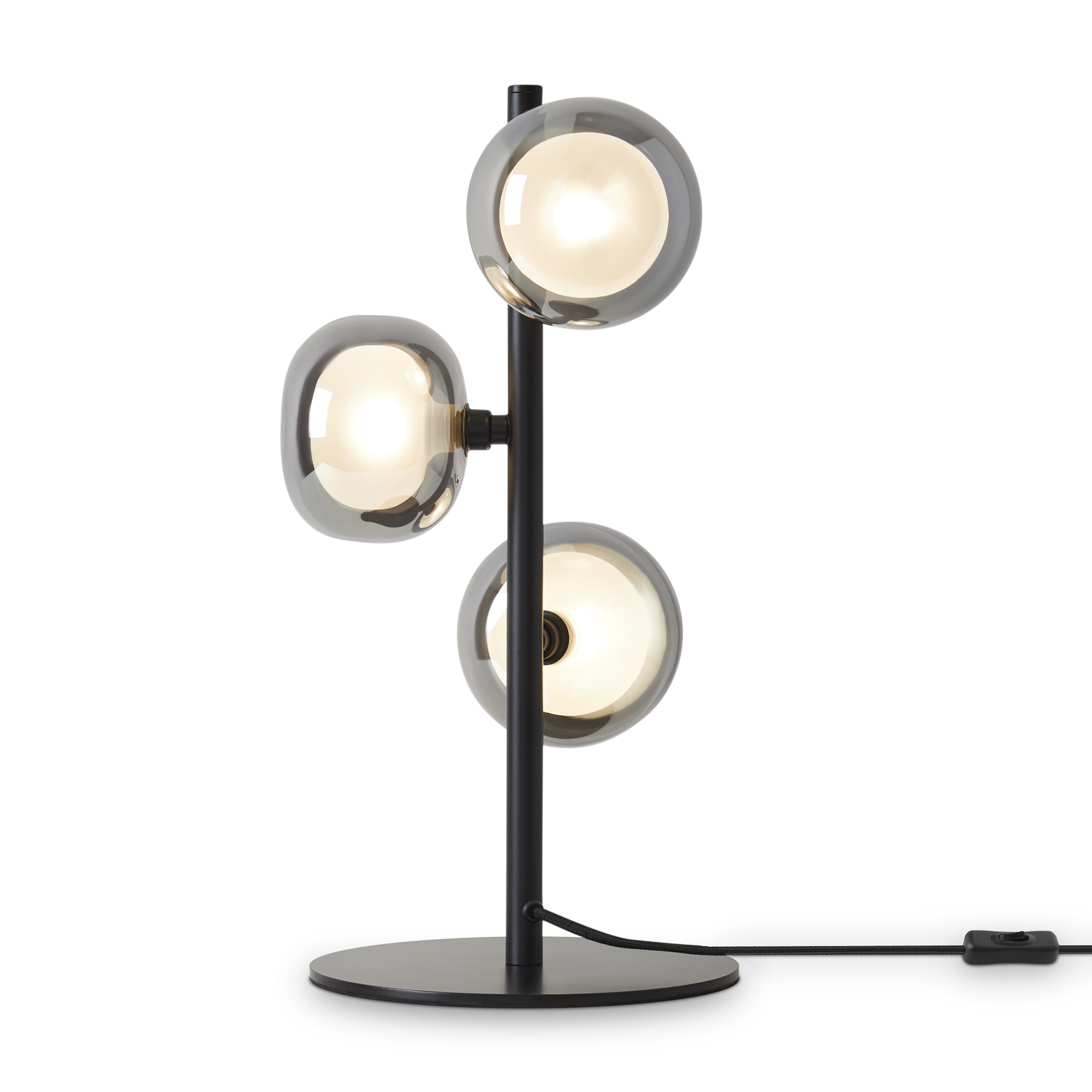 Декоративная настольная лампа Freya SHIMMER FR5435TL-03B, цвет серый - фото 4