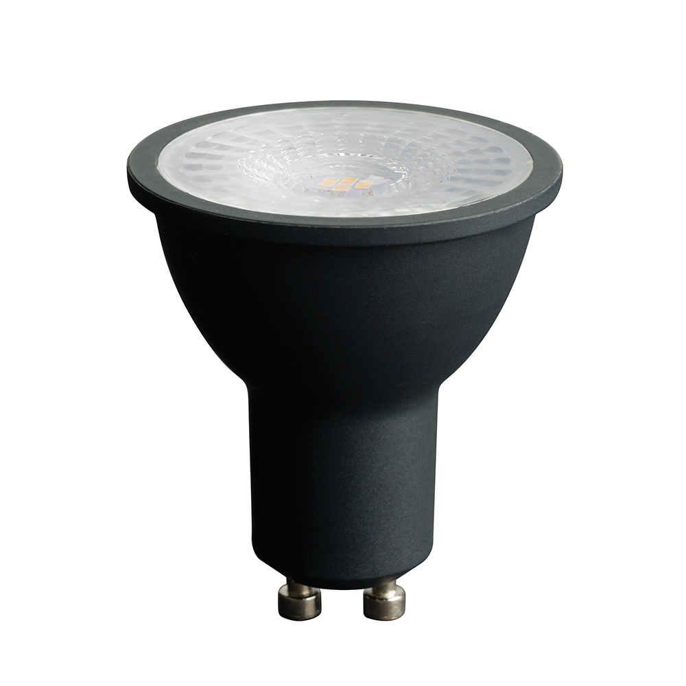 Светодиодная лампа Feron LB-1607 MR16 7W 540lm 4000К GU10 48957, цвет чёрный
