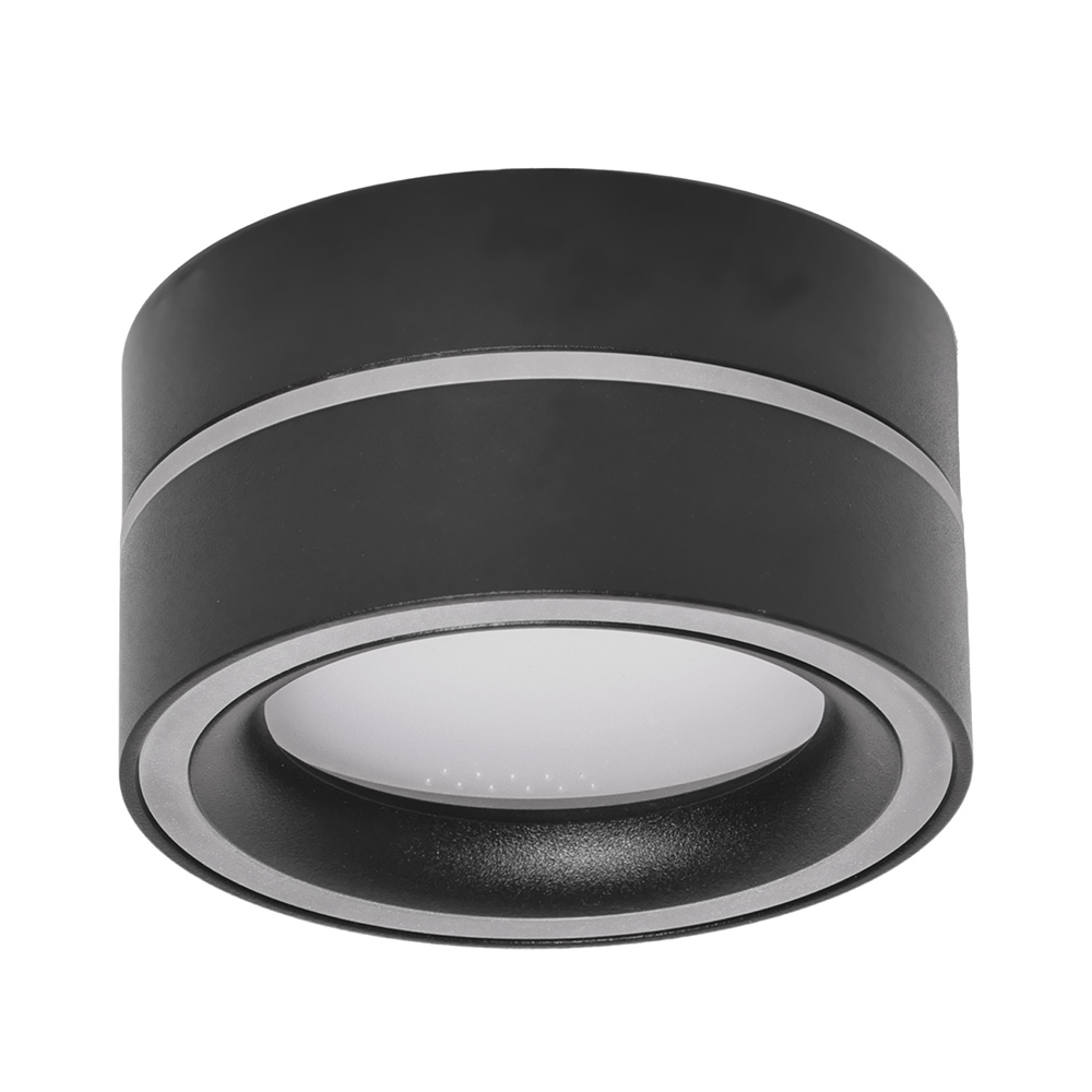 Точечный накладной светильник Feron HL455 48753, цвет чёрный