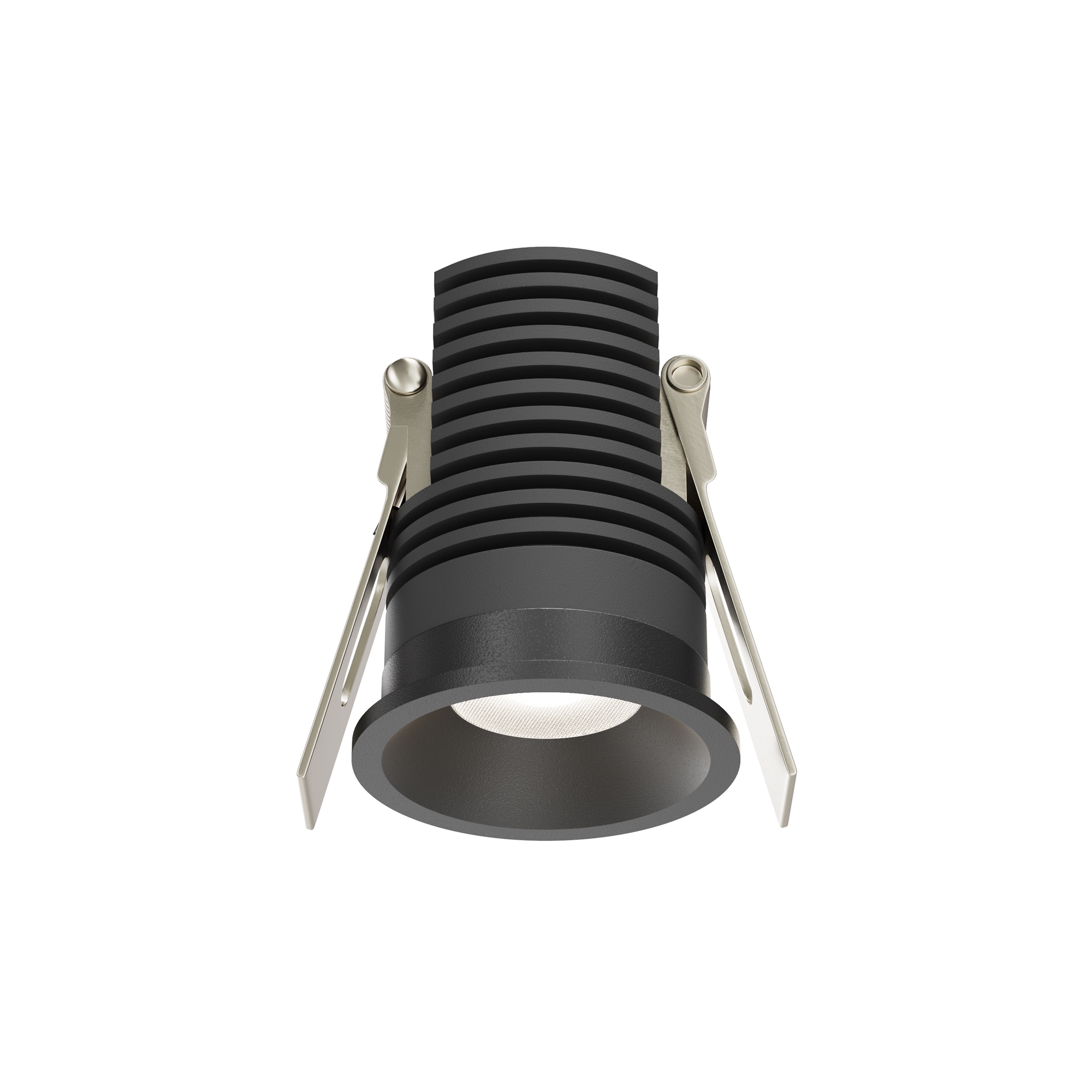 Точечный встраиваемый светильник Maytoni MINI DL059-7W4K-B, цвет чёрный