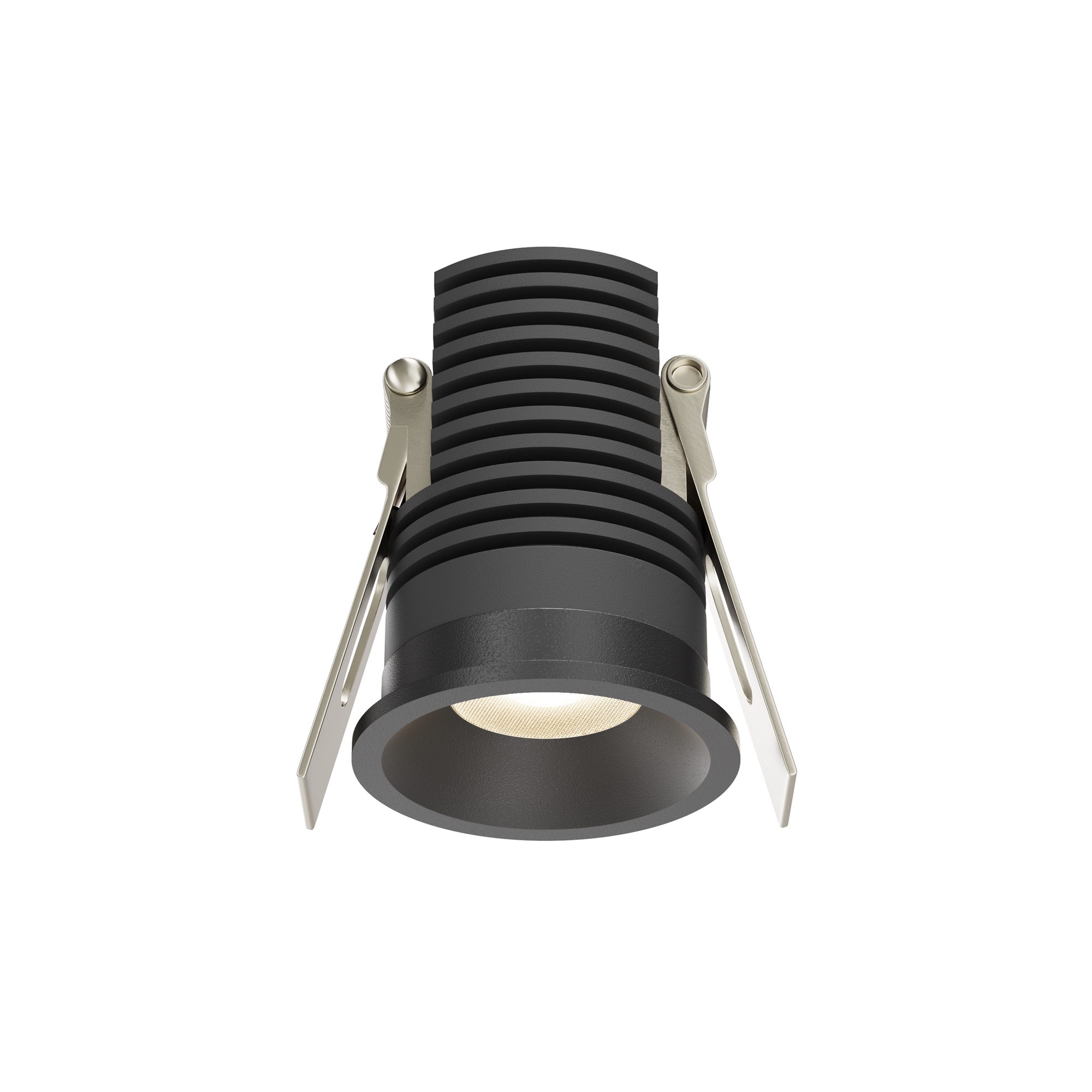 Точечный встраиваемый светильник Maytoni MINI DL059-7W3K-B, цвет чёрный