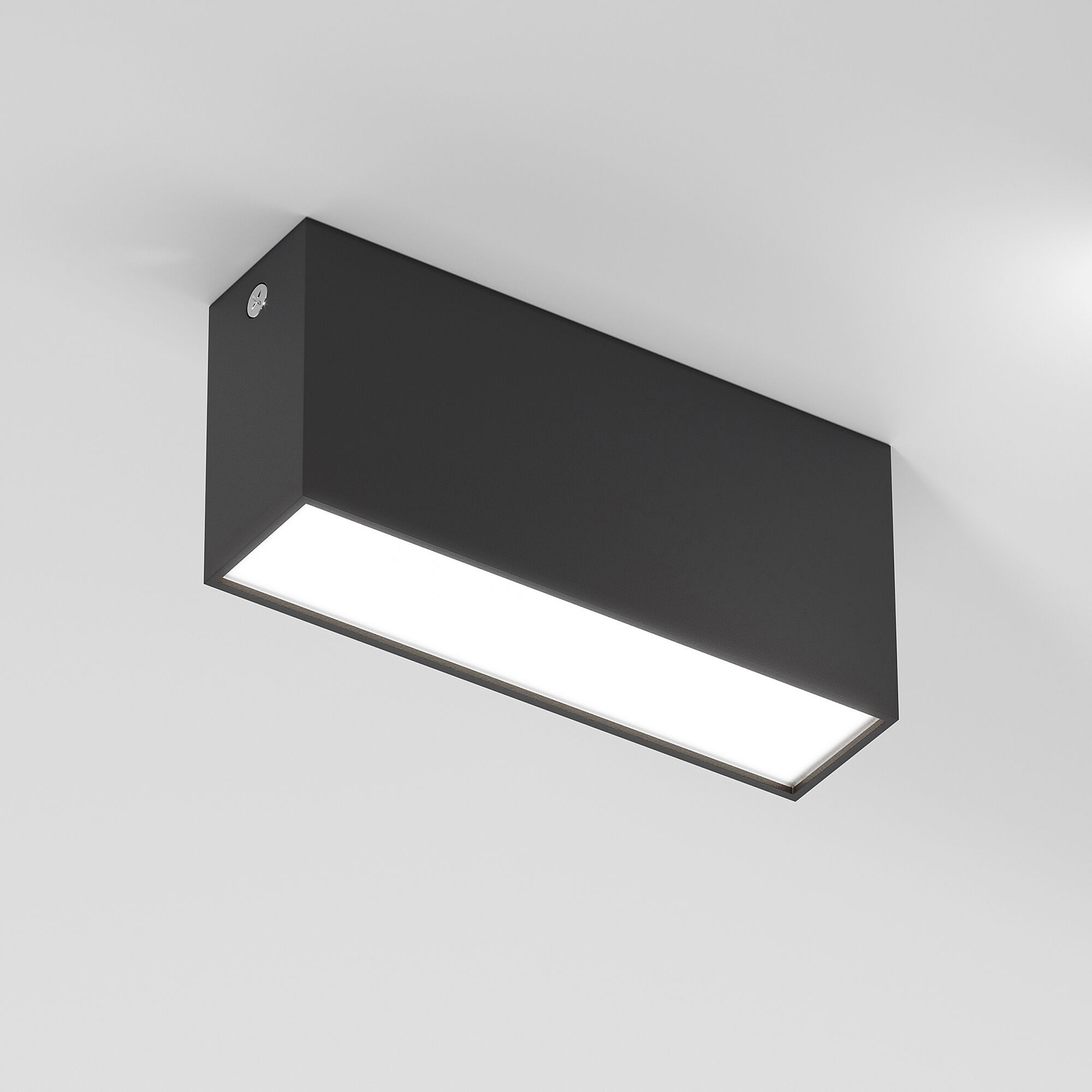 Точечный накладной светильник Elektrostandard BLOCK 25109/LED 4690389205897, цвет чёрный