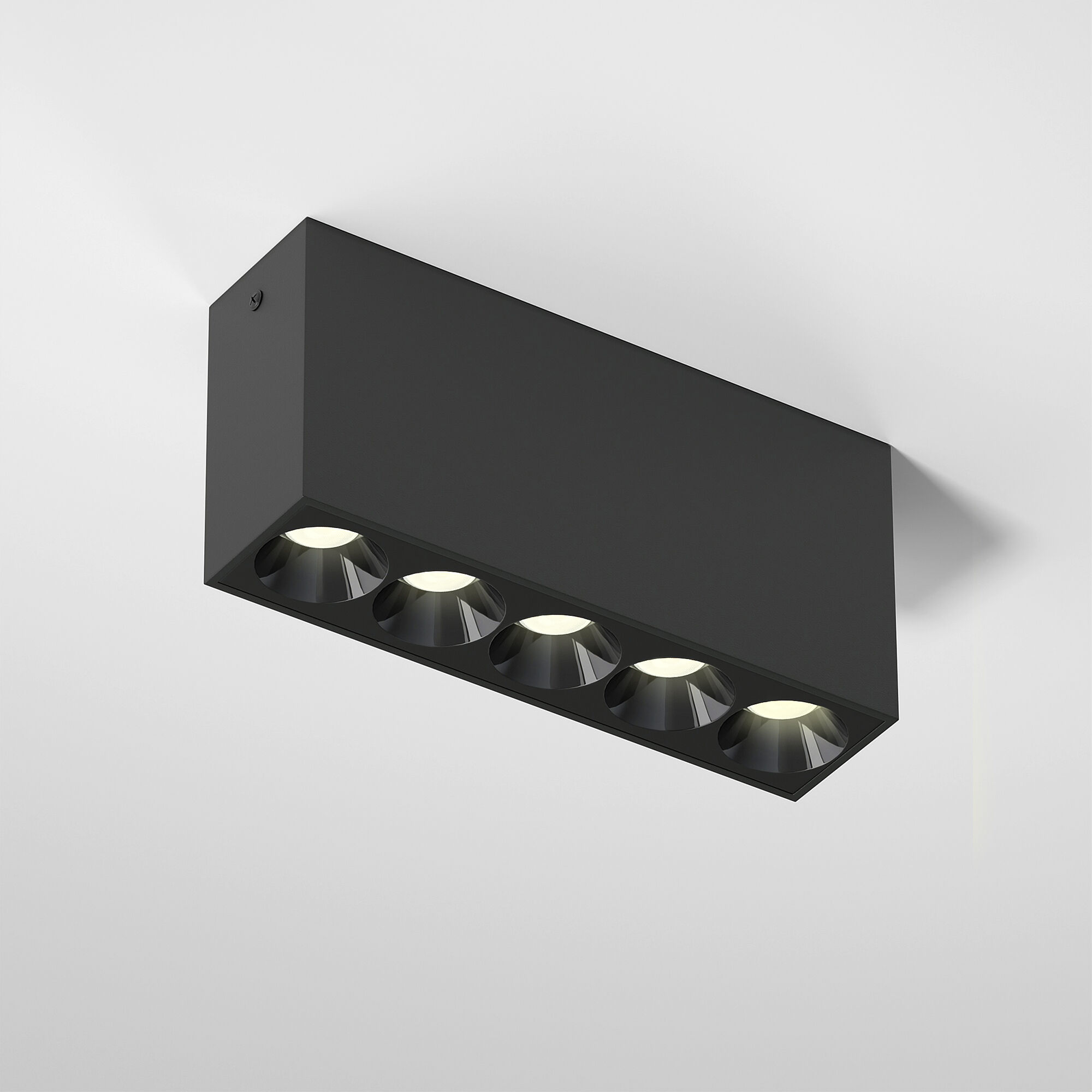Точечный накладной светильник Elektrostandard BLOCK 25108/LED 4690389205972, цвет чёрный