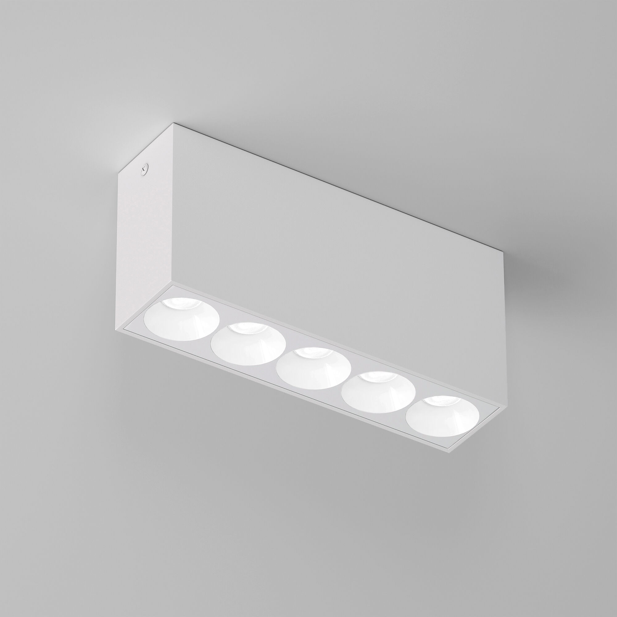 Точечный накладной светильник Elektrostandard BLOCK 25108/LED 4690389205996, цвет белый