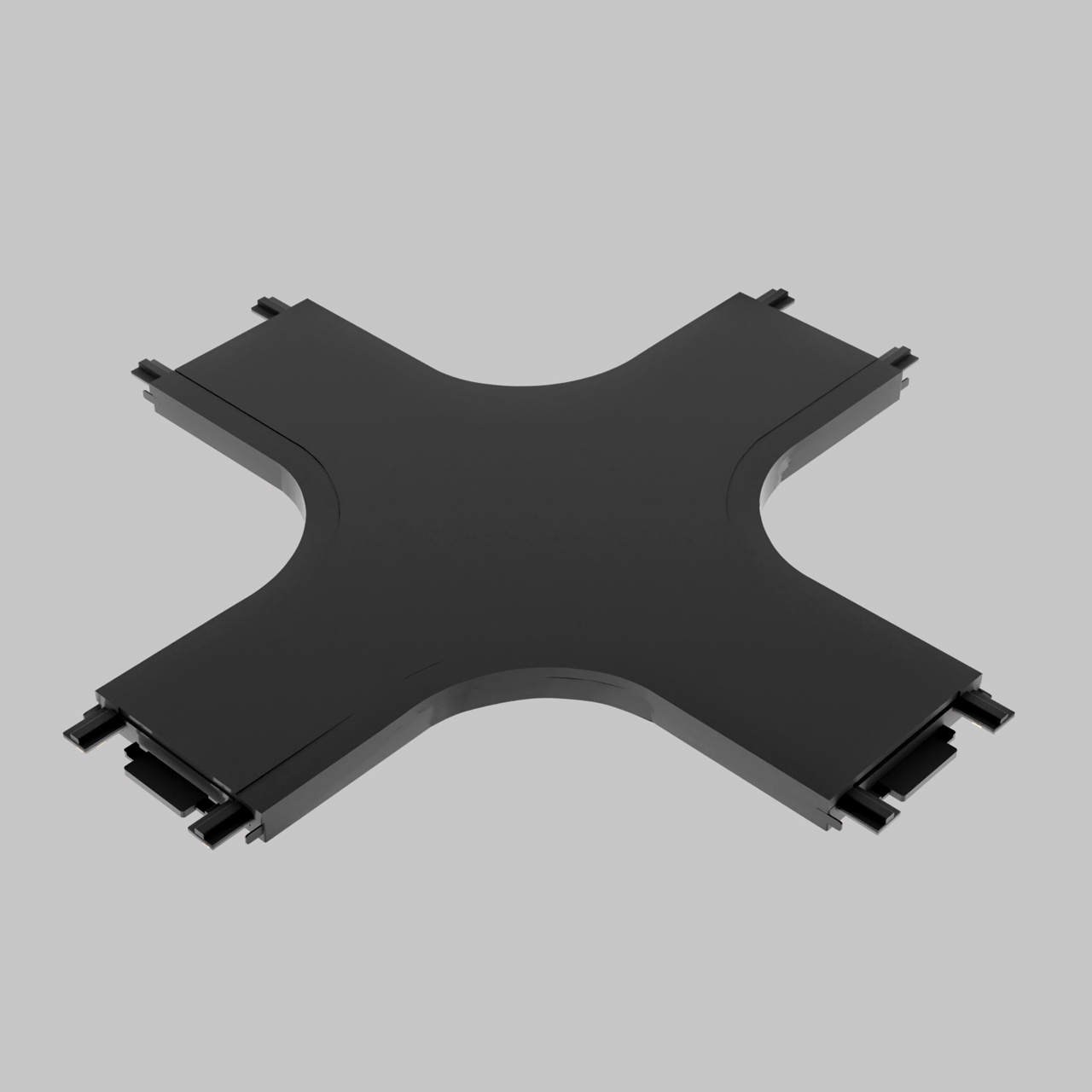 Соединитель X-образный Imex UT25 IL.0007.3004 BK, цвет чёрный - фото 1