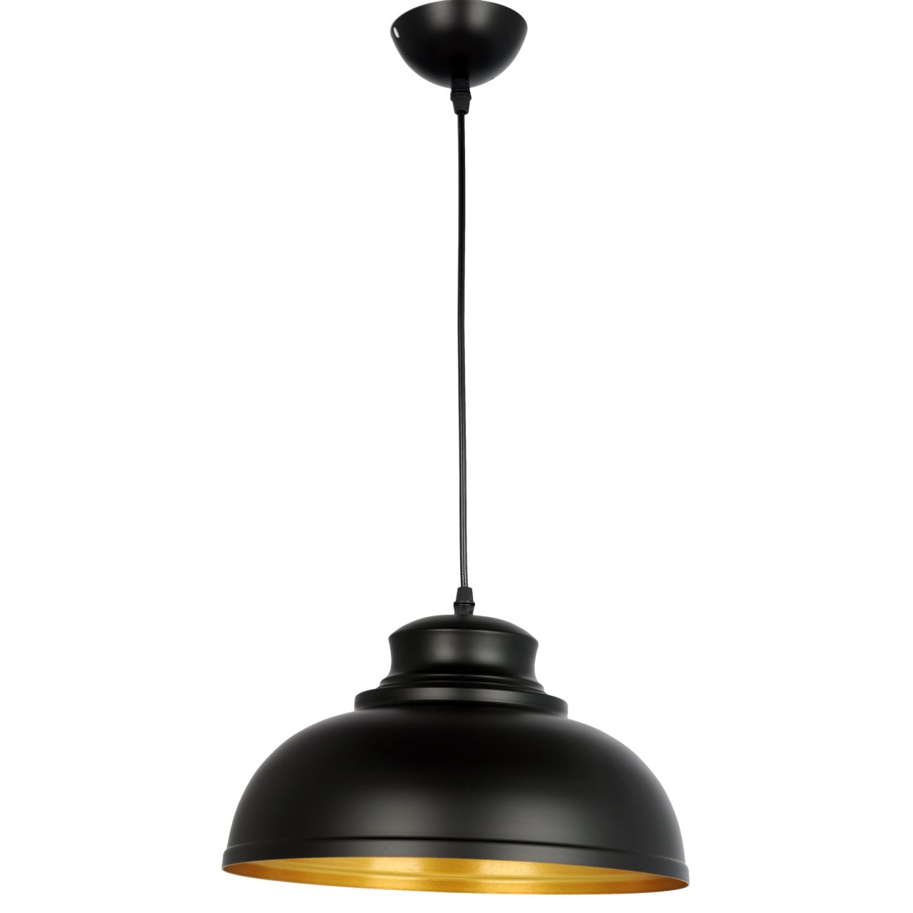Подвесной светильник Imex PNL.002.300.01, цвет золотистый;чёрный