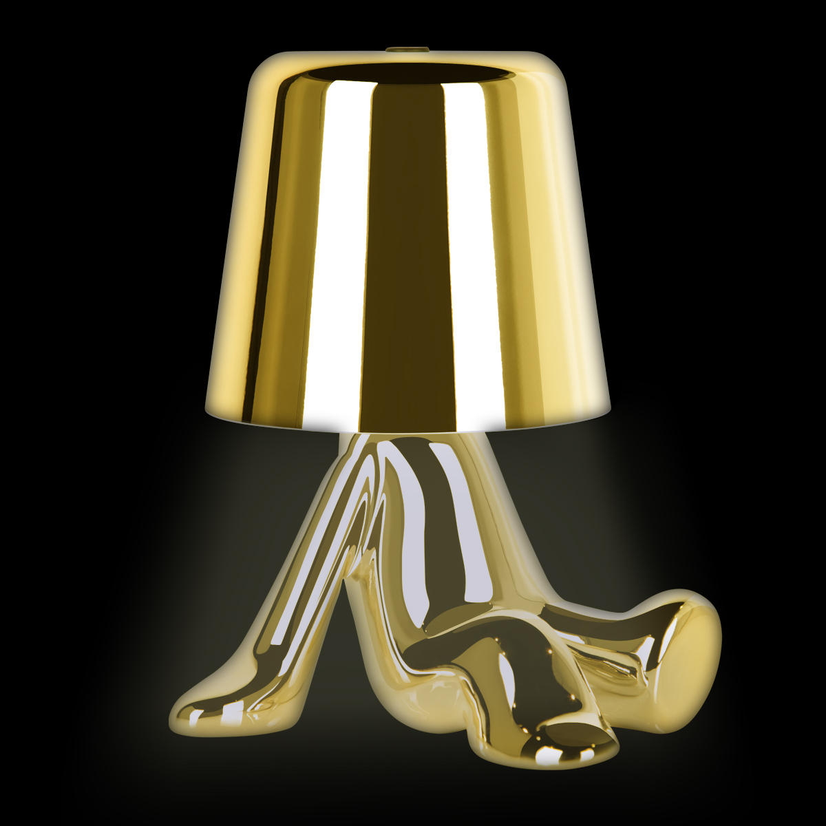 Декоративная настольная лампа Loft It BROTHERS 10233/B Gold, цвет золотистый 10233/B Gold - фото 4