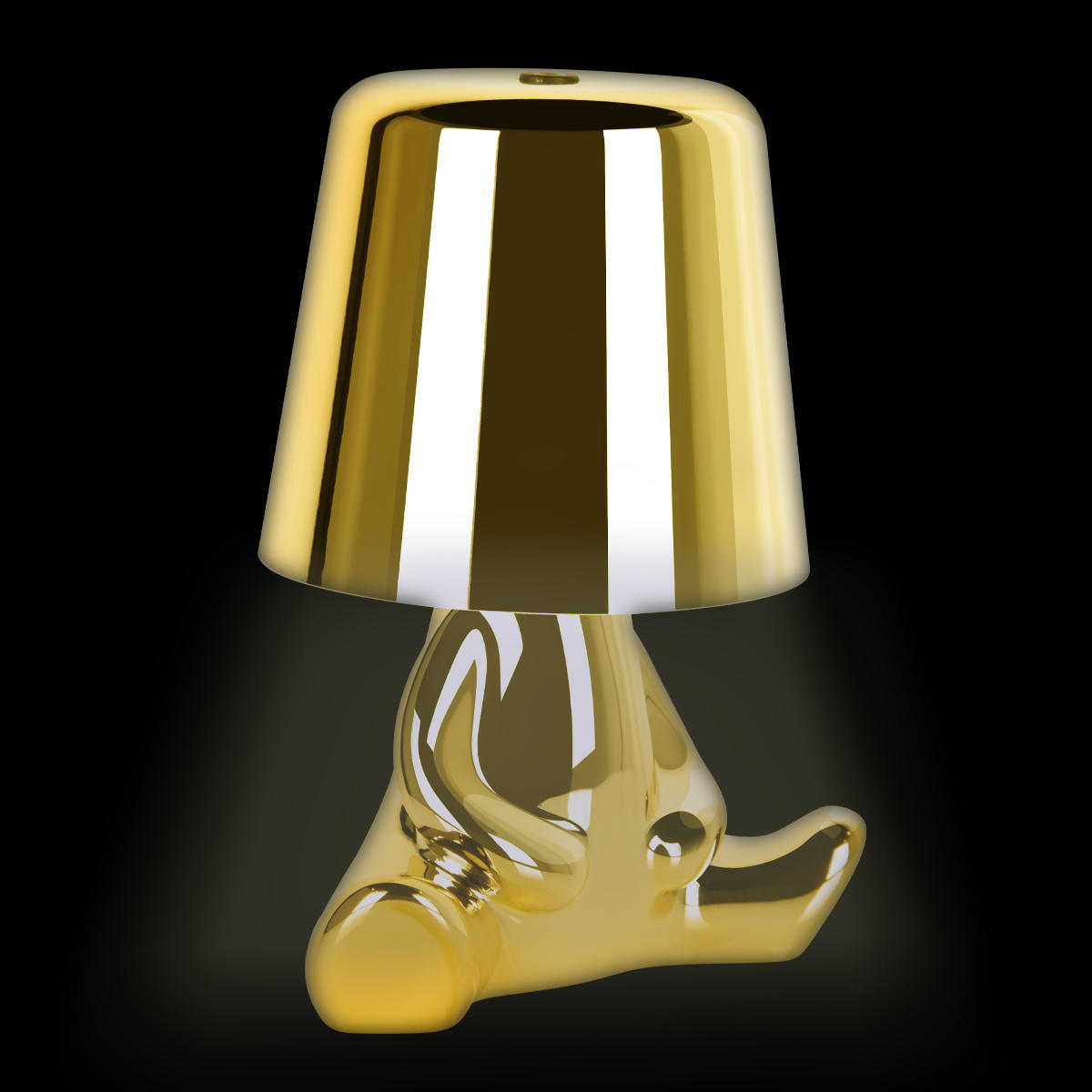 Декоративная настольная лампа Loft It BROTHERS 10233/E Gold, цвет золотистый 10233/E Gold - фото 4