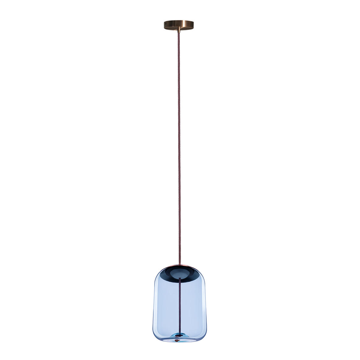 Подвесной светильник Loft It KNOT 8133-C mini, цвет голубой - фото 1
