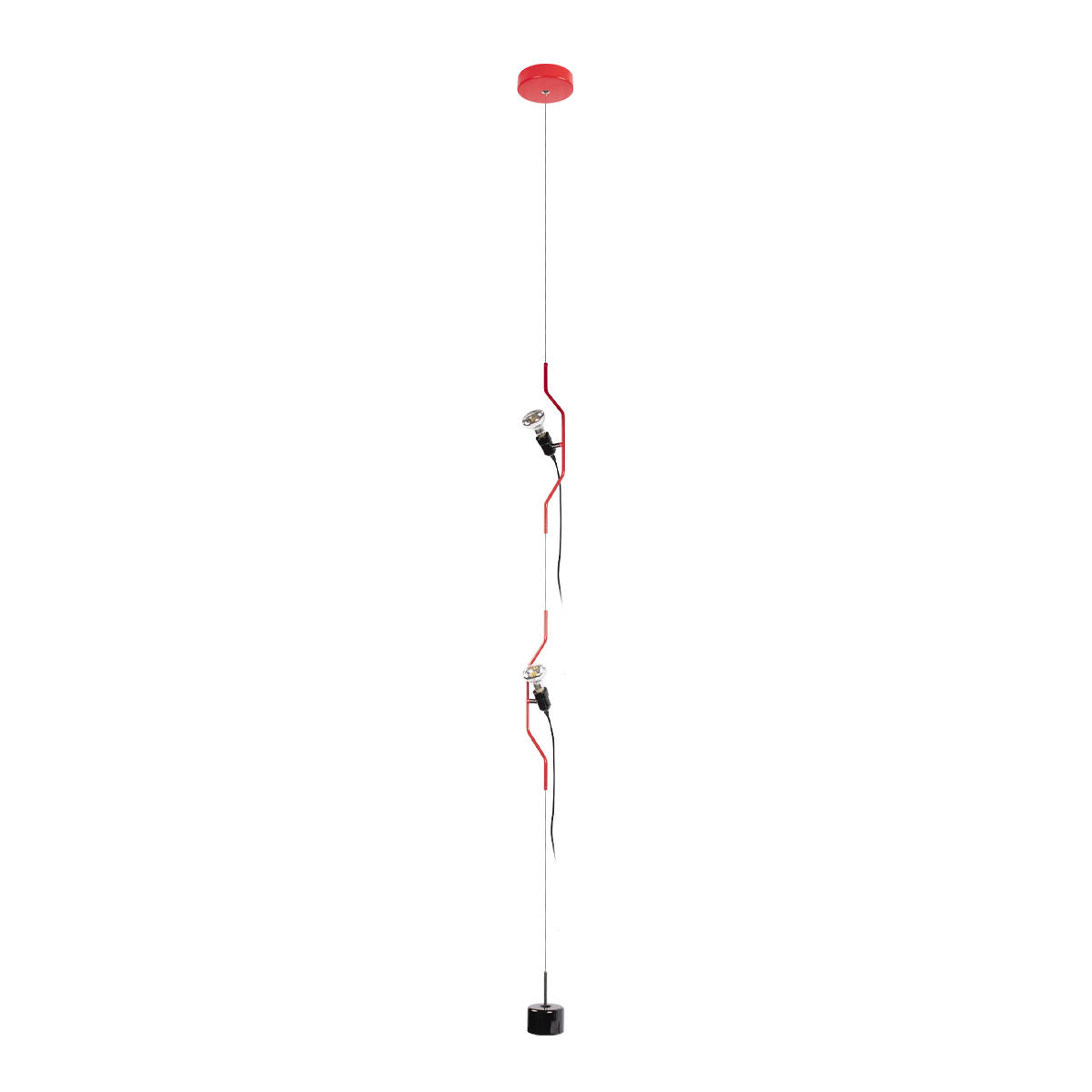 Подвесной светильник Loft It PARENTESI 10346/2 Red, цвет красный;чёрный