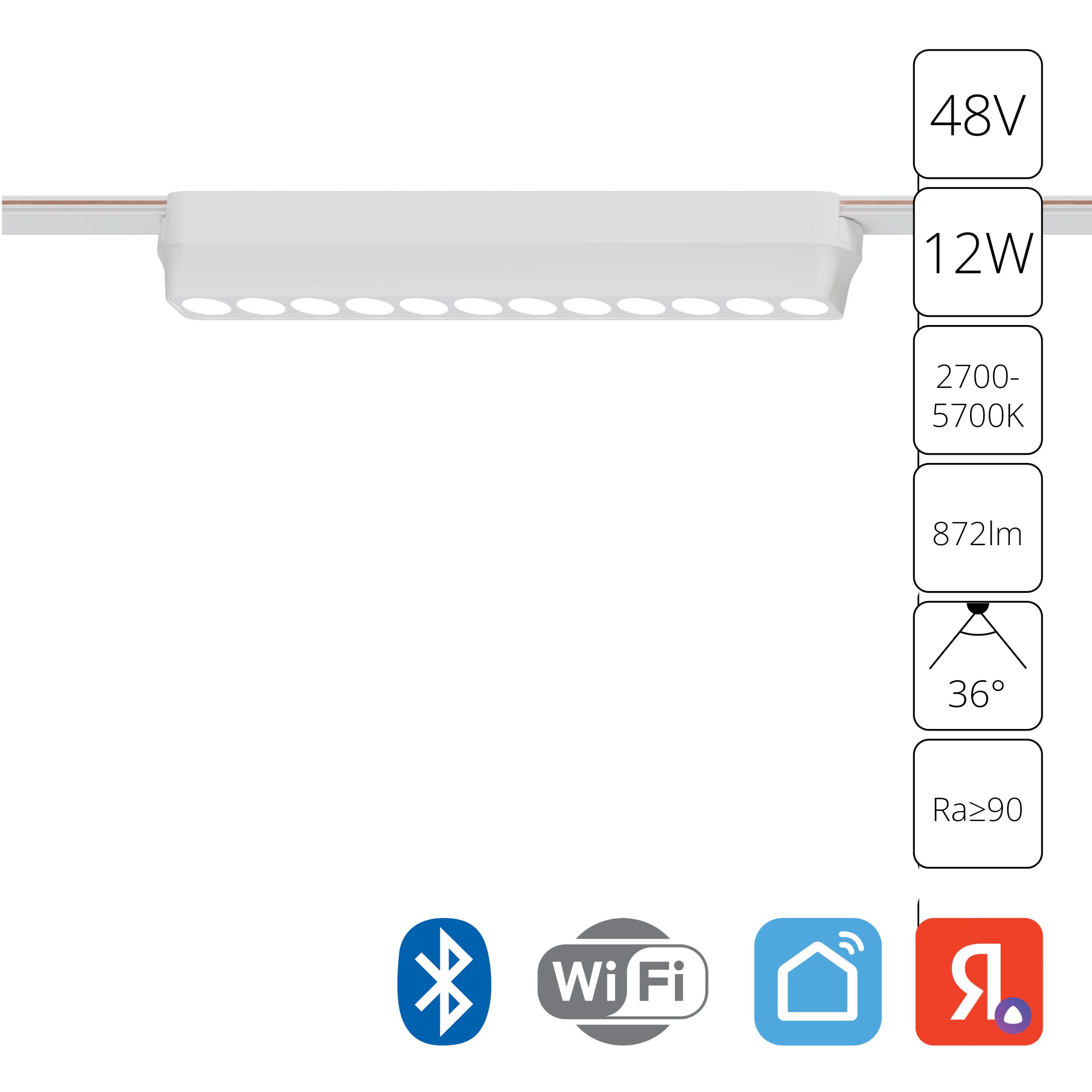 Светильник для магнитной трековой системы A2954PL-1WH