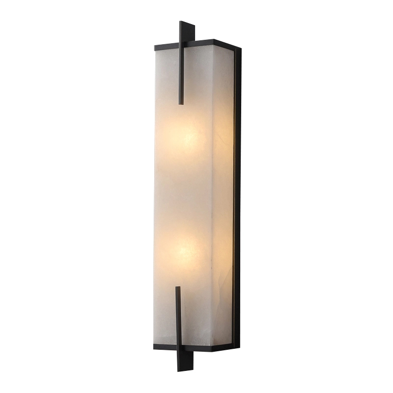 Настенный светильник Delight Collection WALL LAMP MT8856-2W black, цвет белый;чёрный