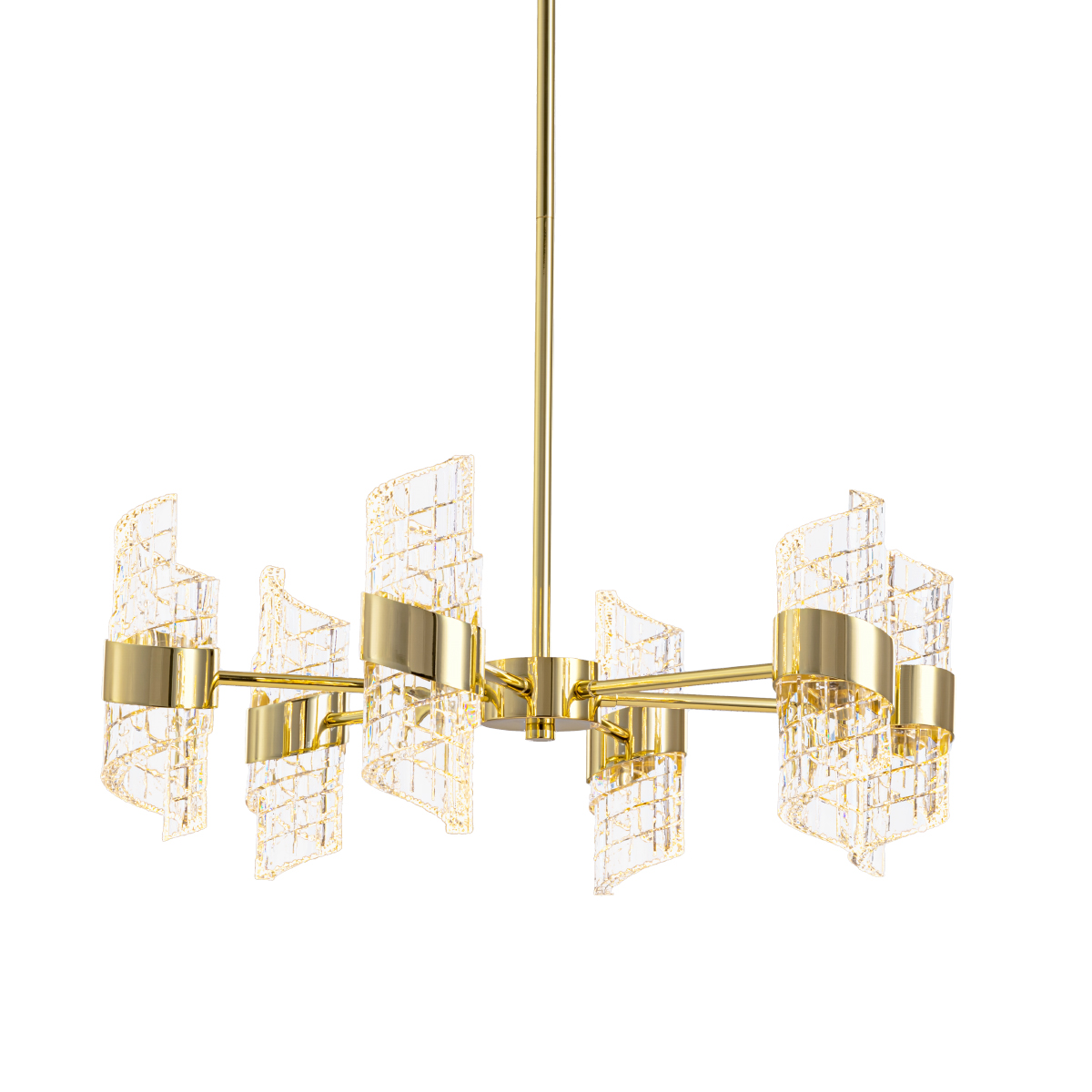 Люстра на штанге Delight Collection MD23001022-6A gold