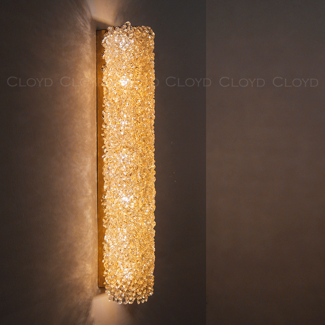 Настенный светильник Cloyd EDEL 20372, цвет прозрачный - фото 3
