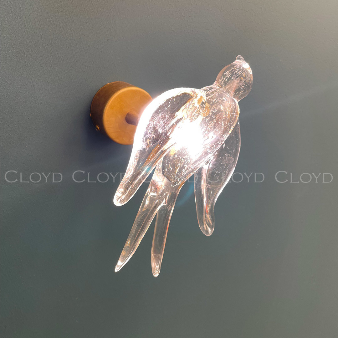 Настенный светильник Cloyd SIRIN 20343, цвет прозрачный