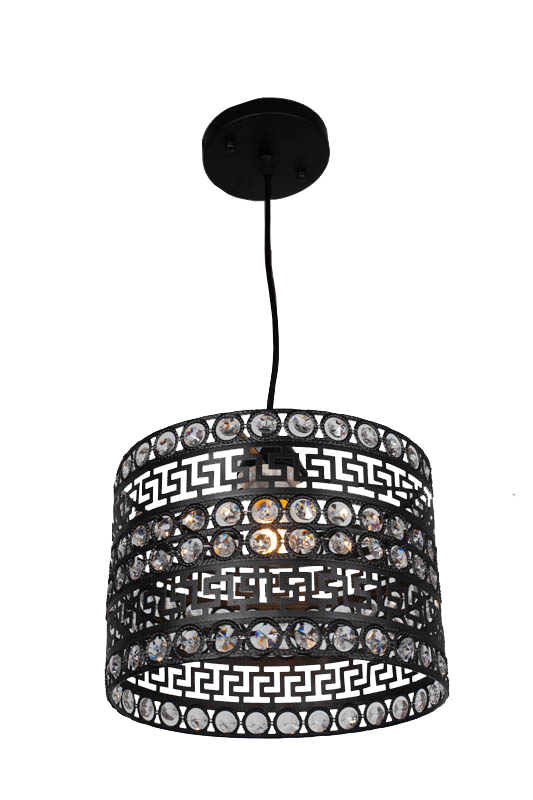 Подвесной светильник Imex MD.1724-1-P BK, цвет чёрный