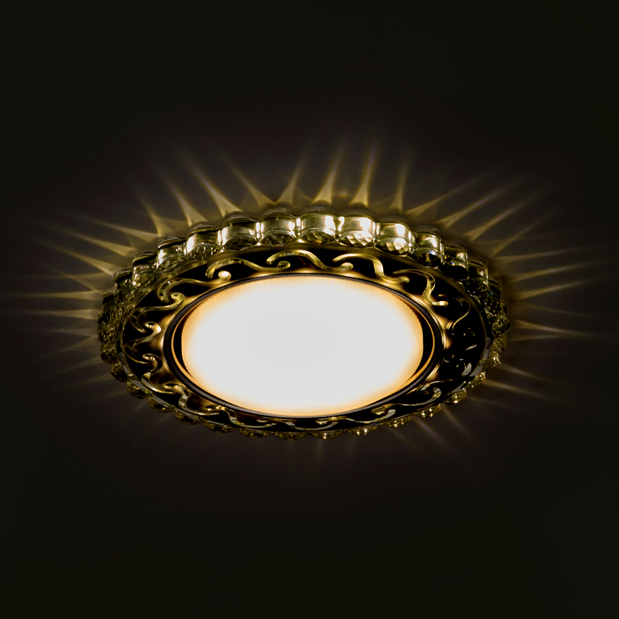Точечный встраиваемый светильник Imex IL.0028.1722, цвет прозрачный;серый - фото 2