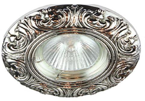 Точечный встраиваемый светильник Imex IL.0019.0650, цвет серебристый;чёрный - фото 1