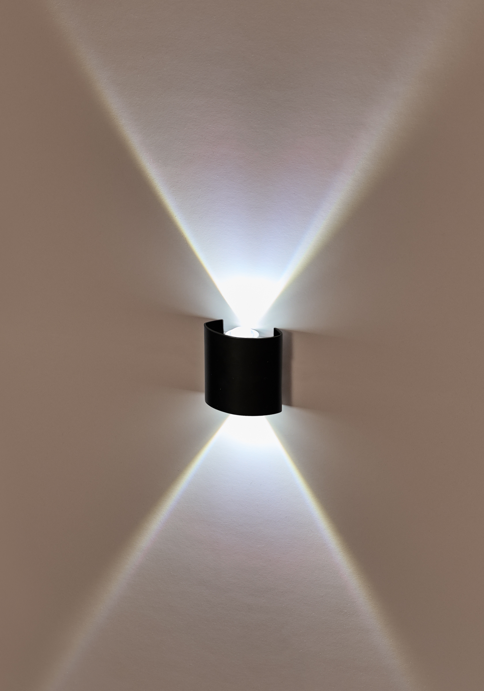 Фасадный светильник Imex CROSS IL.0014.0001-2 BK, цвет чёрный - фото 1