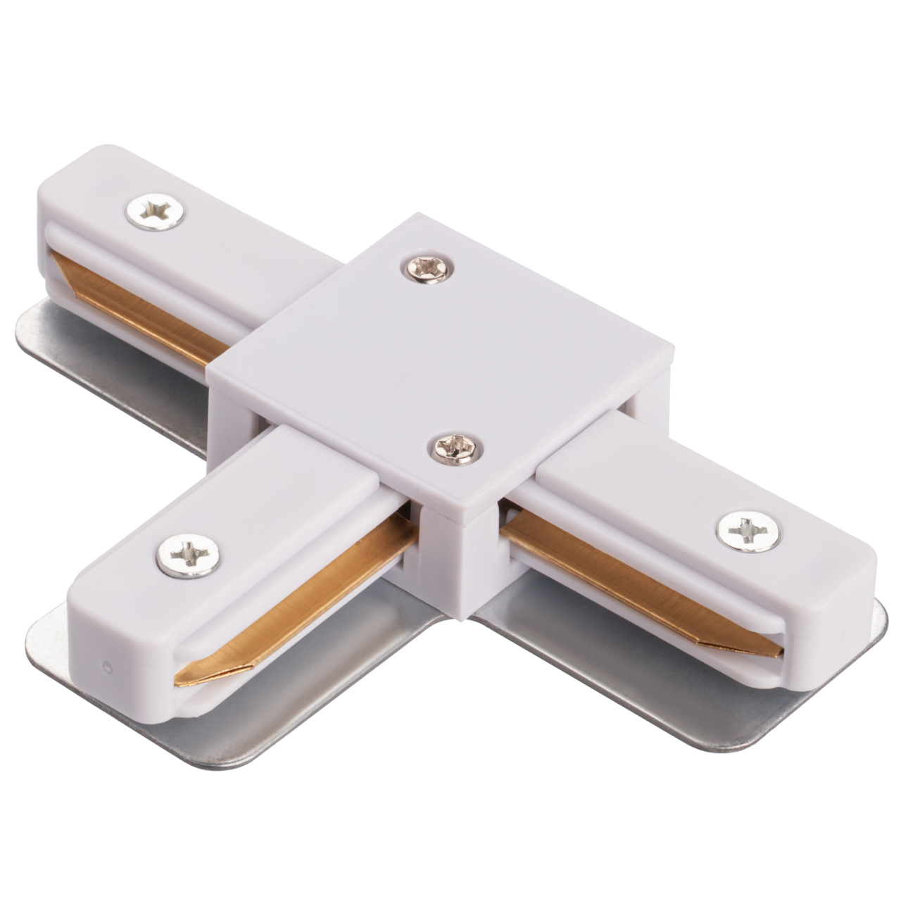 Коннектор T-образный для шинопровода Imex TRACK IL.0010.0042, цвет белый